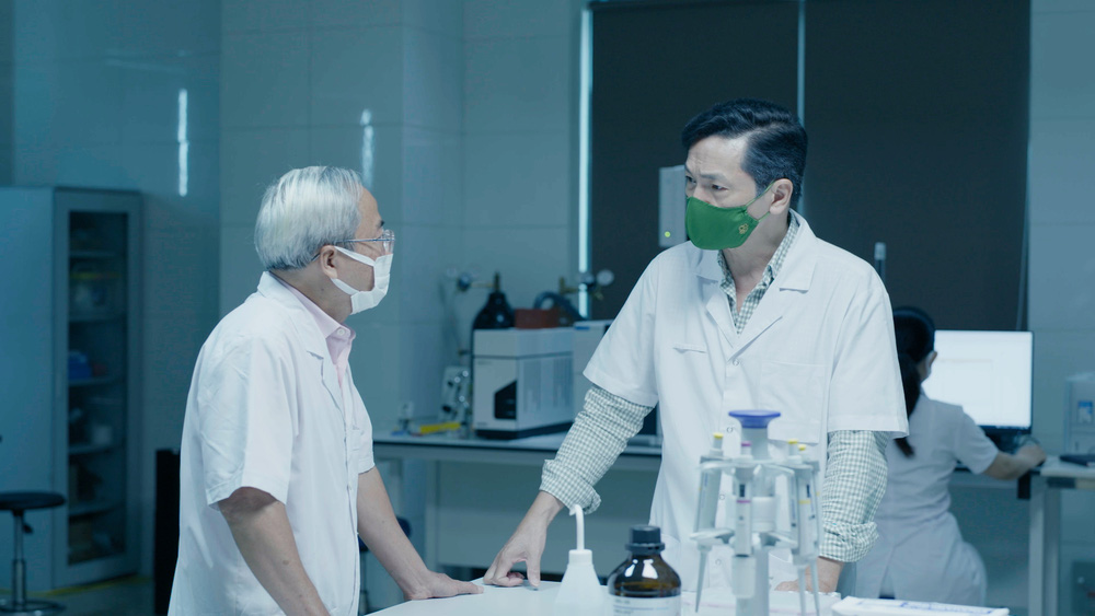 NSND Trung Anh lần đầu nhận vai cảnh sát trong seri Cảnh sát hình sự - Đấu Trí. Ảnh: Internet