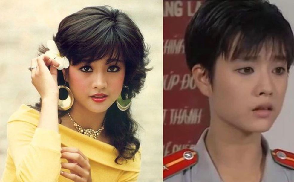 Mỹ Duyên và hình ảnh từng gây ấn tượng một thời. Ảnh: Internet