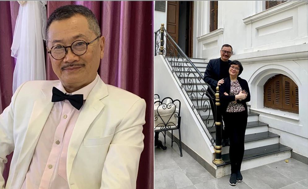 NSƯT Trần Đức và cuộc sống bình yên bên người vợ kém tuổi. Ảnh: Internet