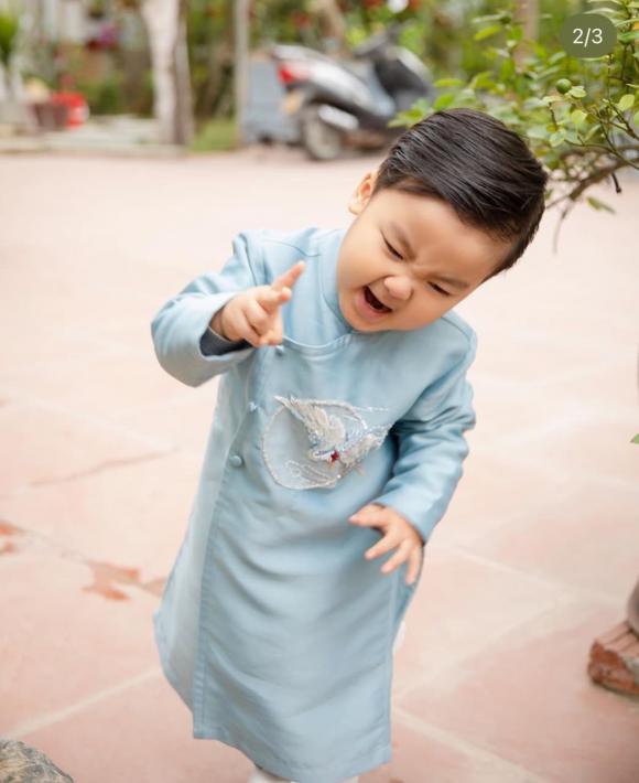 Hòa Minzy khiến dân tình 'gục ngã' trước biểu cảm cực đáng yêu của quý tử  - Ảnh 2