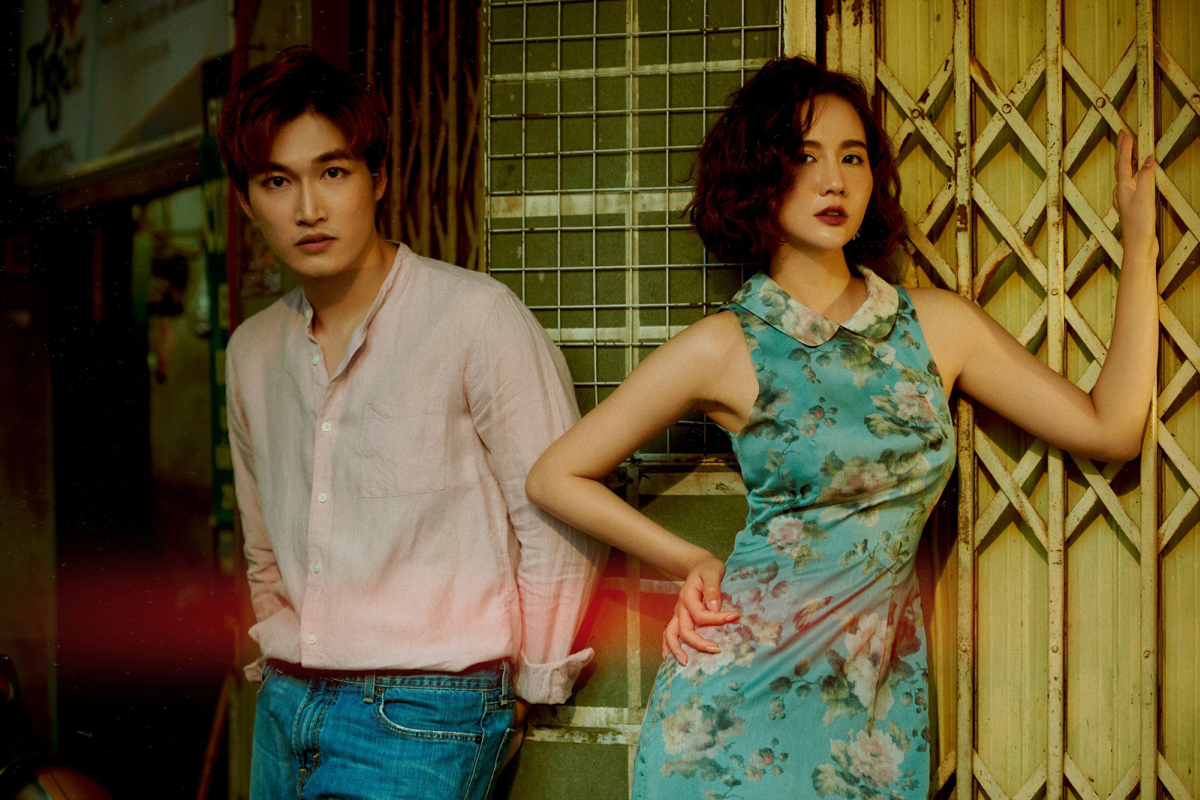 Trước tin đồn 'phim giả tình thật', Huyền Lizzie và Đình Tú lên tiếng phủ nhận và cho biết cả hai chỉ là bạn bè. Ảnh: Internet