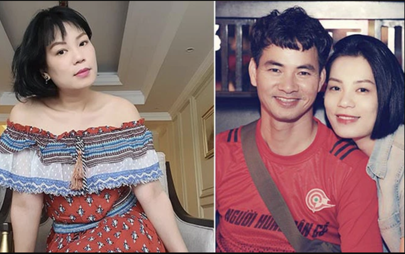 Danh hài Xuân Bắc và bà xã. Ảnh: Internet