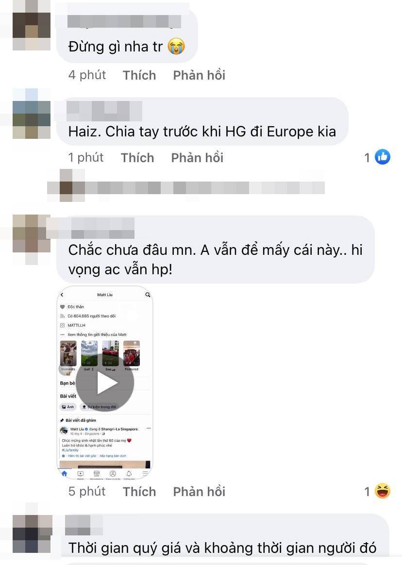 Rộ tin đồn Matt Liu và Hương Giang 'tan vỡ' - Ảnh 2 Rộ tin đồn Matt Liu và Hương Giang 'tan vỡ' - Ảnh 2
