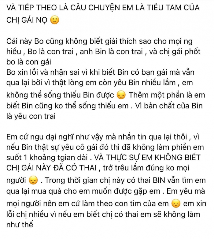 Trần Đức Bo lên tiếng giải thích về chuyện mình bị tố là tiểu tam. Ảnh: Facebook Trần Đức Bo lên tiếng giải thích về chuyện mình bị tố là tiểu tam. Ảnh: Facebook