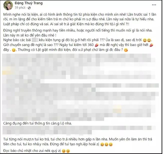 Bị Thùy Tiên đề nghị phạt hành chính, chị gái Đặng Thu Thảo 'tố ngược' nàng hậu - Ảnh 1 Bị Thùy Tiên đề nghị phạt hành chính, chị gái Đặng Thu Thảo 'tố ngược' nàng hậu - Ảnh 1