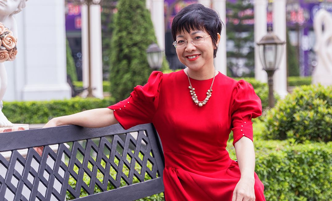 Nữ MC Thảo Vân thời điểm hiện tại đang làm mẹ đơn thân. Ảnh: Internet