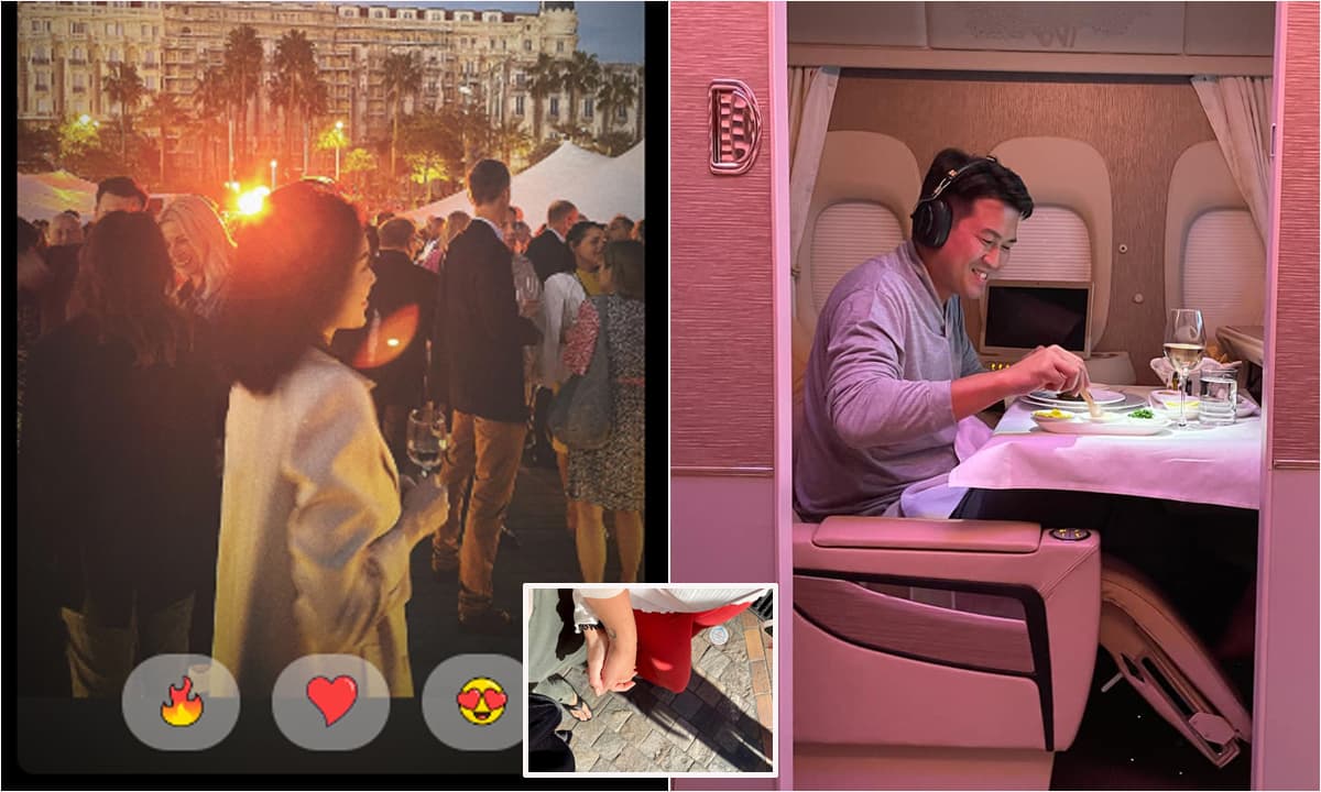 Những khoảnh khắc cực tình của cả hai hiện đang là tâm điểm của CDM. Ảnh: Instagram