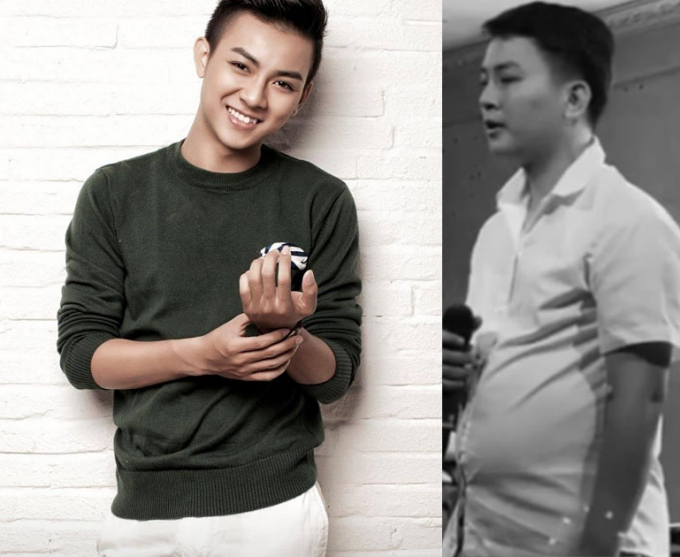 Hoài Lâm với thân hình phát tướng ở thời điểm hiện tại. Ảnh: Internet