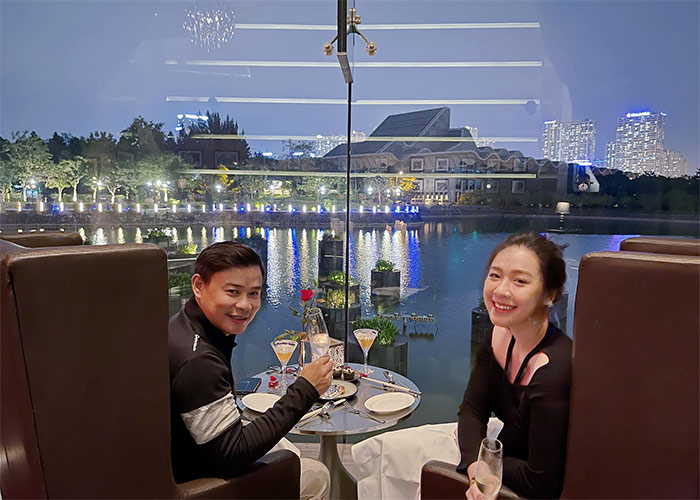 Cuộc sống hạnh phúc của MC Hà My và doanh nhân Hùng Đinh. Ảnh: Facebook Cuộc sống hạnh phúc của MC Hà My và doanh nhân Hùng Đinh. Ảnh: Facebook