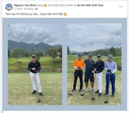 Dòng trạng thái mới nhất của Shark Bình trên trang cá nhân cho thấy những ồn ào vừa qua không làm nam doanh nhân bận tâm. Ảnh: Facebook