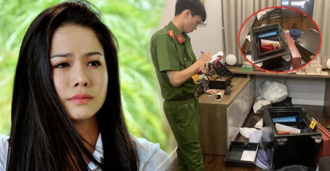 Nhật Kim Anh cũng từng điêu đứng khi bị trộm đột nhập lấy đi hàng tỷ đổng. Ảnh: Internet