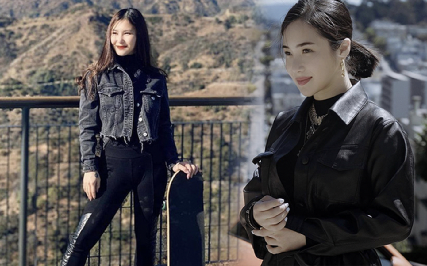 Hương Tràm thường xuyên chia sẻ những hình ảnh đời thường của mình ở trời Tây. Ảnh: Facebook