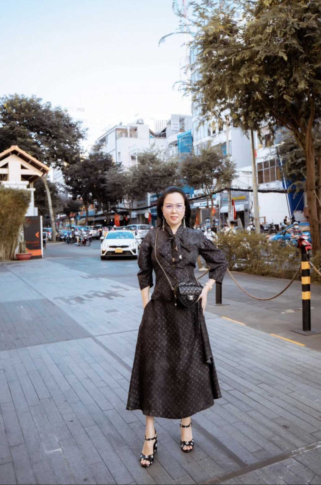 Phong cách phối đồ của Phượng Chanel thời gian gần đây nhận được nhiều lời khen của CĐM. Ảnh: Facebook