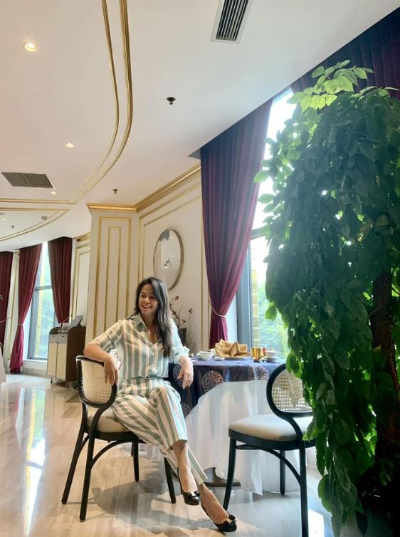 Nữ doanh nhân Đào Lan Hương hiện đang tận hưởng những phút giây hạnh phúc bên người thân. Ảnh: Facebook Nữ doanh nhân Đào Lan Hương hiện đang tận hưởng những phút giây hạnh phúc bên người thân. Ảnh: Facebook