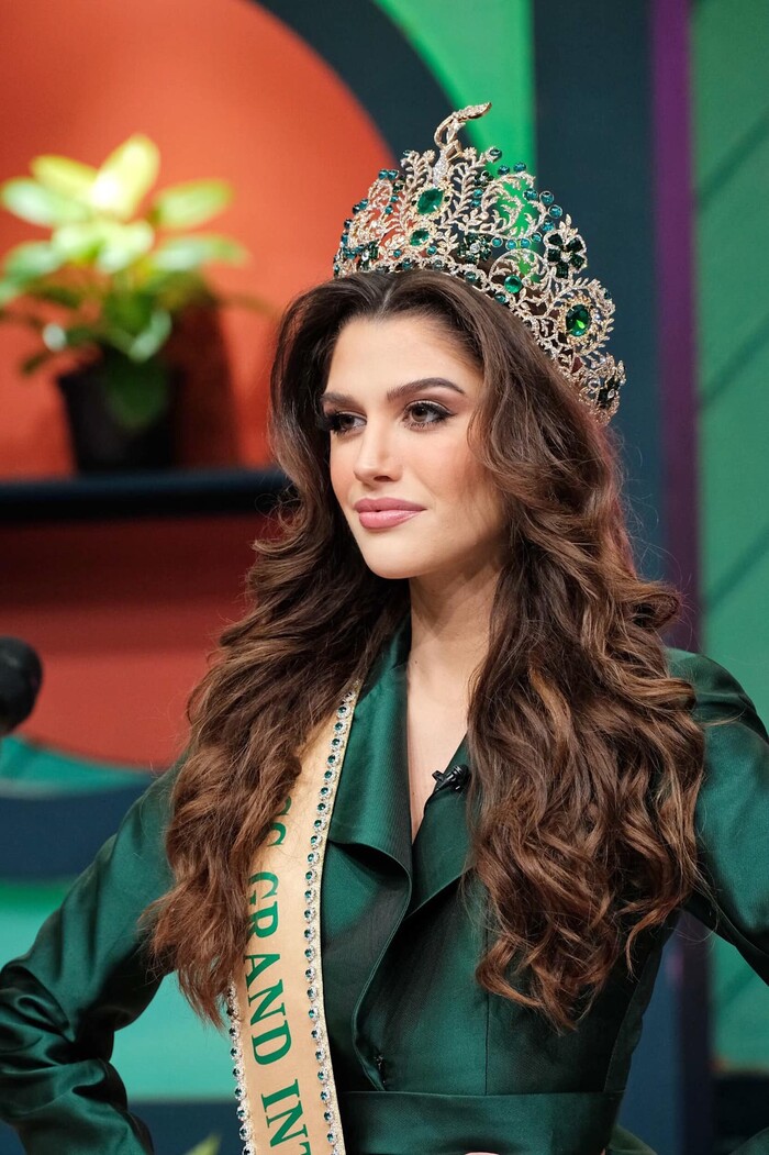 Người đẹp Brazil đăng quang ngôi vị cao nhất của cuộc thi Miss Grand International. Ảnh: Internet Người đẹp Brazil đăng quang ngôi vị cao nhất của cuộc thi Miss Grand International. Ảnh: Internet