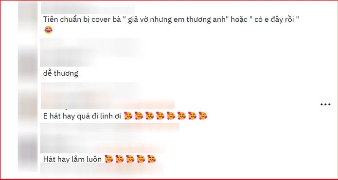 Dân tình đua nhau nhắc đến Thùy Tiên khi Quang Linh hát bài hát buồn. Ảnh chụp màn hình