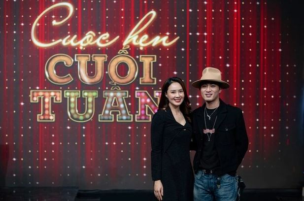 Doãn Quốc Đam và Hồng Diễm xuất hiện trong Cuộc hẹn cuối tuần. Ảnh: Internet Doãn Quốc Đam và Hồng Diễm xuất hiện trong Cuộc hẹn cuối tuần. Ảnh: Internet