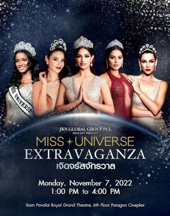 5 mỹ nhân của Miss Universe hiện đang có mặt tại Thái Lan để tham dự buổi họp báo. Ảnh: Internet 5 mỹ nhân của Miss Universe hiện đang có mặt tại Thái Lan để tham dự buổi họp báo. Ảnh: Internet