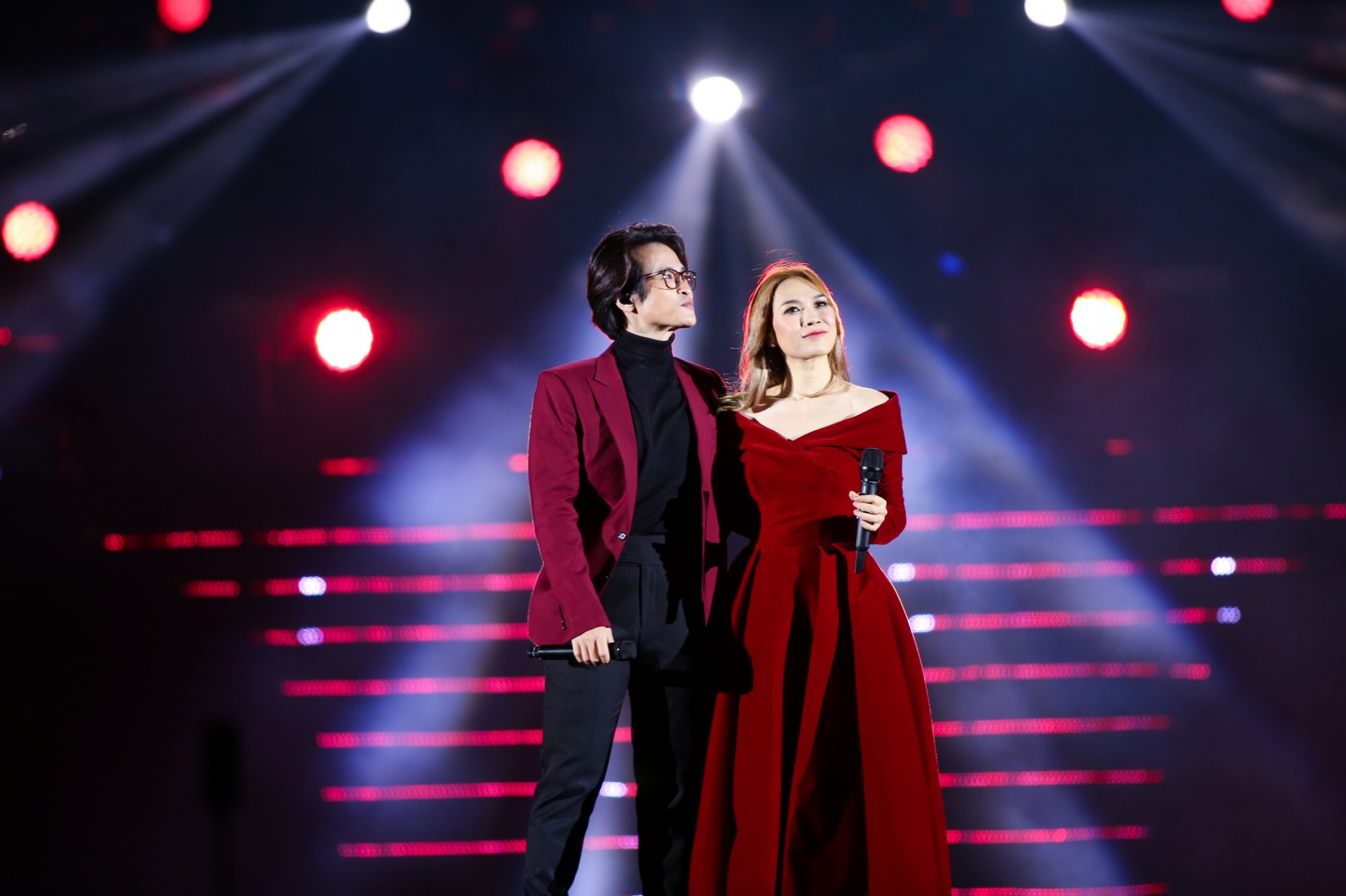 Từ một fanboy, Hà Anh Tuấn hiện tại đã trở thành 'người tình sân khấu' của Mỹ Tâm. Ảnh: Internet