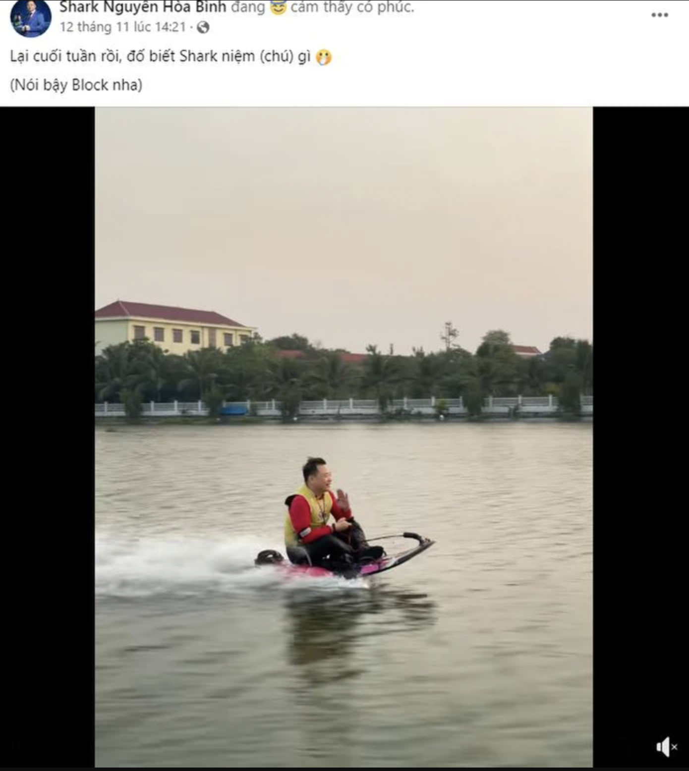 Shark Bình chính thức mở lại bình luận trên trang cá nhân sau ồn ào tình ái với Phương Oanh. Ảnh: Facebook