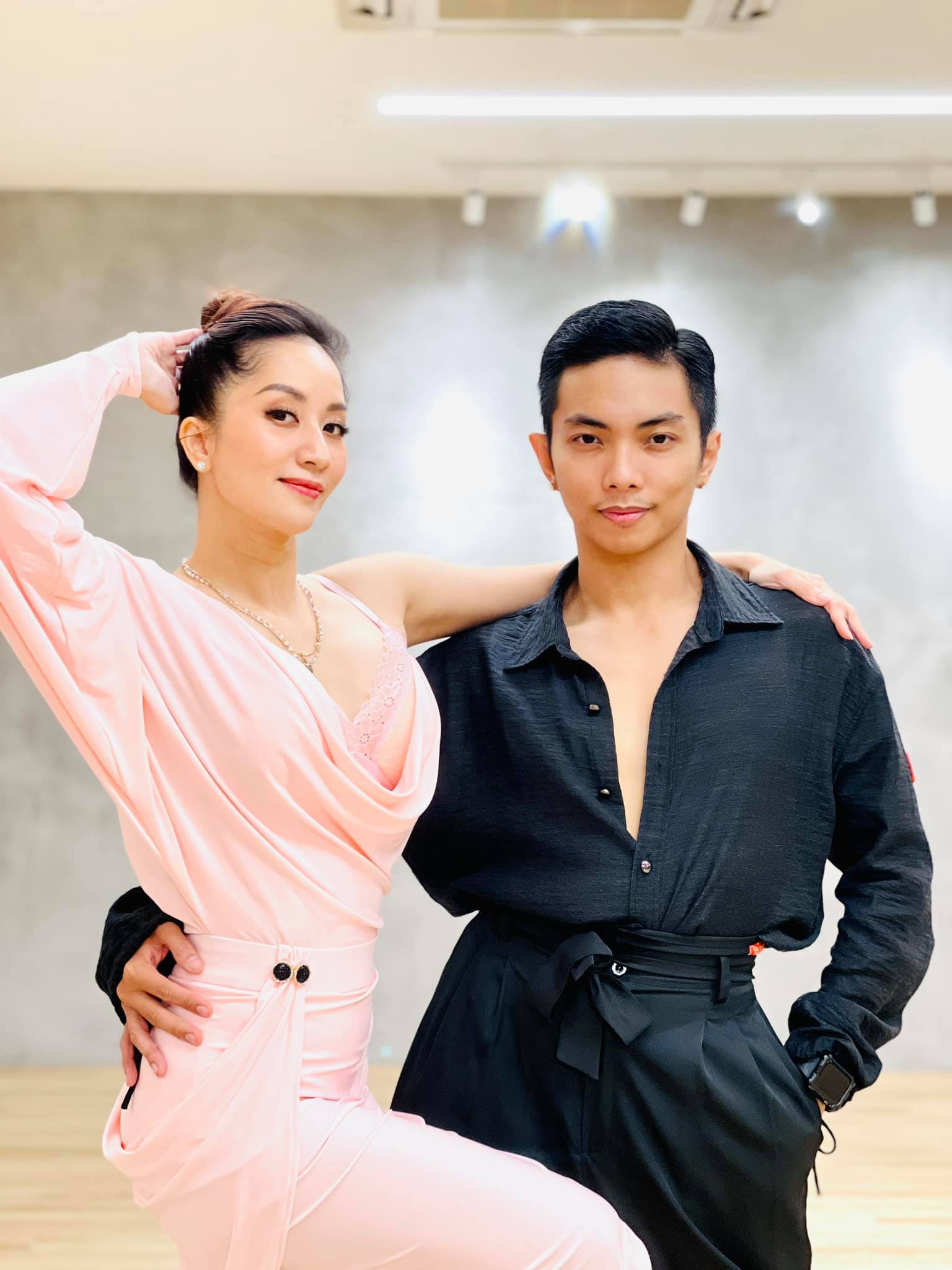 Khánh Thi và Phan Hiển được xem là những gương mặt vàng trong làng dancesports Việt Nam. Ảnh: Internet