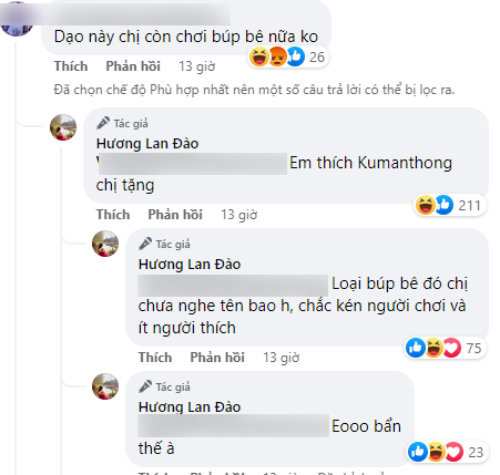Đồng thời có màn đáp trả cực gắt khi bị hỏi về 'búp bê'. Ảnh: Facebook Đồng thời có màn đáp trả cực gắt khi bị hỏi về 'búp bê'. Ảnh: Facebook