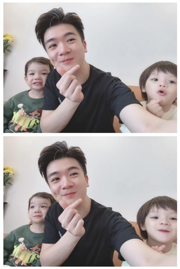 Anh chồng Đỗ Mỹ Linh đăng tải hình ảnh mừng sinh nhật hai nhóc tỳ. Ảnh: Facebook Anh chồng Đỗ Mỹ Linh đăng tải hình ảnh mừng sinh nhật hai nhóc tỳ. Ảnh: Facebook