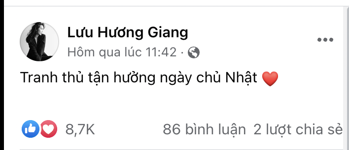 Lưu Hương Giang một mực giữ thái độ này giữa thời điểm Hồ Hoài Anh lộ diện sau ồn ào - Ảnh 1 Lưu Hương Giang một mực giữ thái độ này giữa thời điểm Hồ Hoài Anh lộ diện sau ồn ào - Ảnh 1