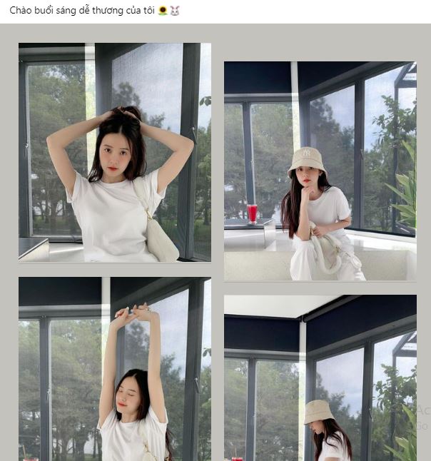 Midu thả nhẹ những hình ảnh cực tinh khôi trên trang cá nhân và nhanh chóng nhận được sự chú ý của CDM. Ảnh: Facebook Midu thả nhẹ những hình ảnh cực tinh khôi trên trang cá nhân và nhanh chóng nhận được sự chú ý của CDM. Ảnh: Facebook