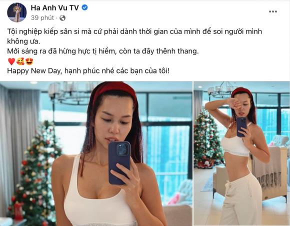 Hà Anh dằn mặt anti-fan khi bị chê bai về cơ thể, nói câu cực gắt - Ảnh 1 Hà Anh dằn mặt anti-fan khi bị chê bai về cơ thể, nói câu cực gắt - Ảnh 1