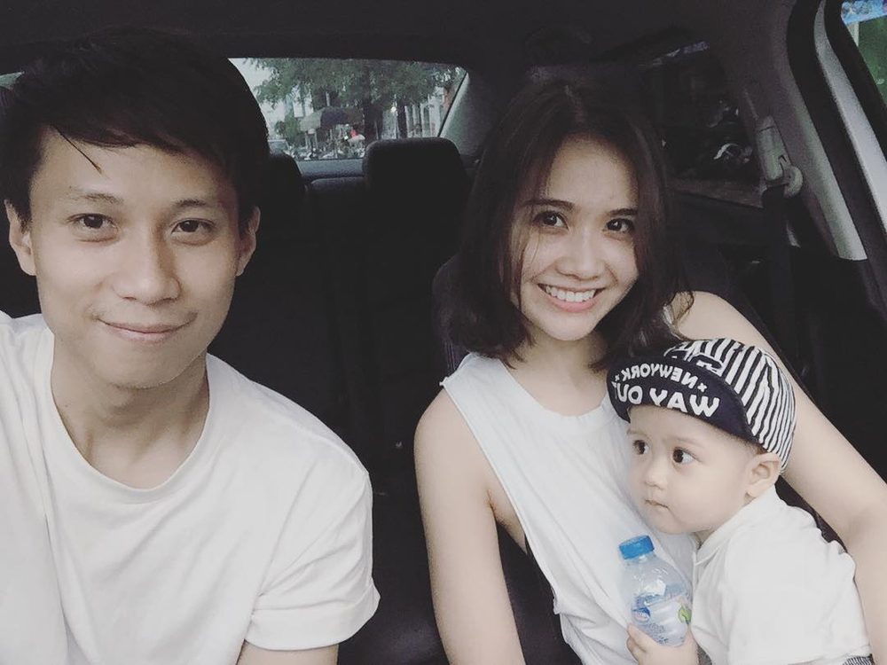 Huyền Lizzie từng trải qua một cuộc hôn nhân đổ vỡ và hiện đang là mẹ đơn thân. Ảnh: Facebook