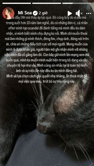 MC Misoa mong muốn mọi người hãy ngừng phát tán những hình ảnh mình bị đi đường quyền và mong mọi người chờ cơ quan chức năng xử lý. Ảnh: Facebook MC Misoa mong muốn mọi người hãy ngừng phát tán những hình ảnh mình bị đi đường quyền và mong mọi người chờ cơ quan chức năng xử lý. Ảnh: Facebook