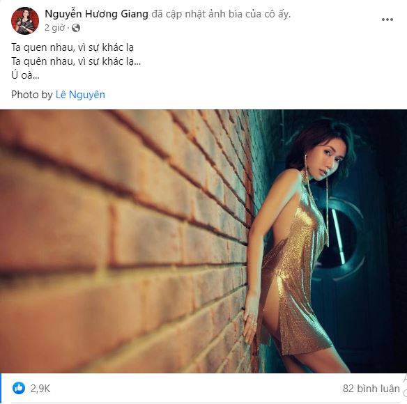 Hương Giang bất ngờ diện đồ cực táo bạo, nói về 'quen và quên' hậu chia tay Đình Tú - Ảnh 1 Hương Giang bất ngờ diện đồ cực táo bạo, nói về 'quen và quên' hậu chia tay Đình Tú - Ảnh 1