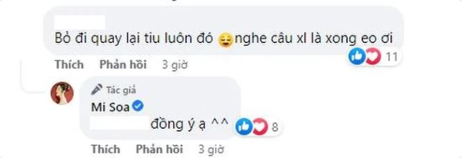 Phản ứng mới đây của MC Misoa Kim Anh nhận về nhiều phản ứng trái chiều của CDM. Ảnh: Facebook Phản ứng mới đây của MC Misoa Kim Anh nhận về nhiều phản ứng trái chiều của CDM. Ảnh: Facebook
