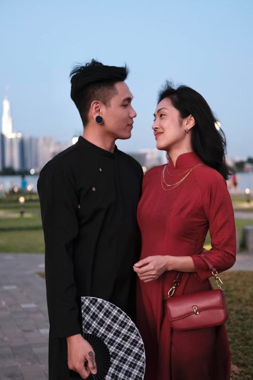 MC Misoa Kim Anh và bạn trai thời còn mặn nồng. Ảnh: Internet MC Misoa Kim Anh và bạn trai thời còn mặn nồng. Ảnh: Internet