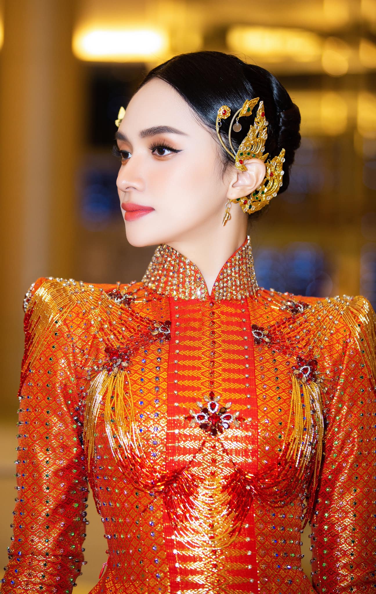 Nàng hậu nhận về nhiều lời ca tụng nhan sắc khi ngày càng xinh đẹp và khí chất. Ảnh: Facebook