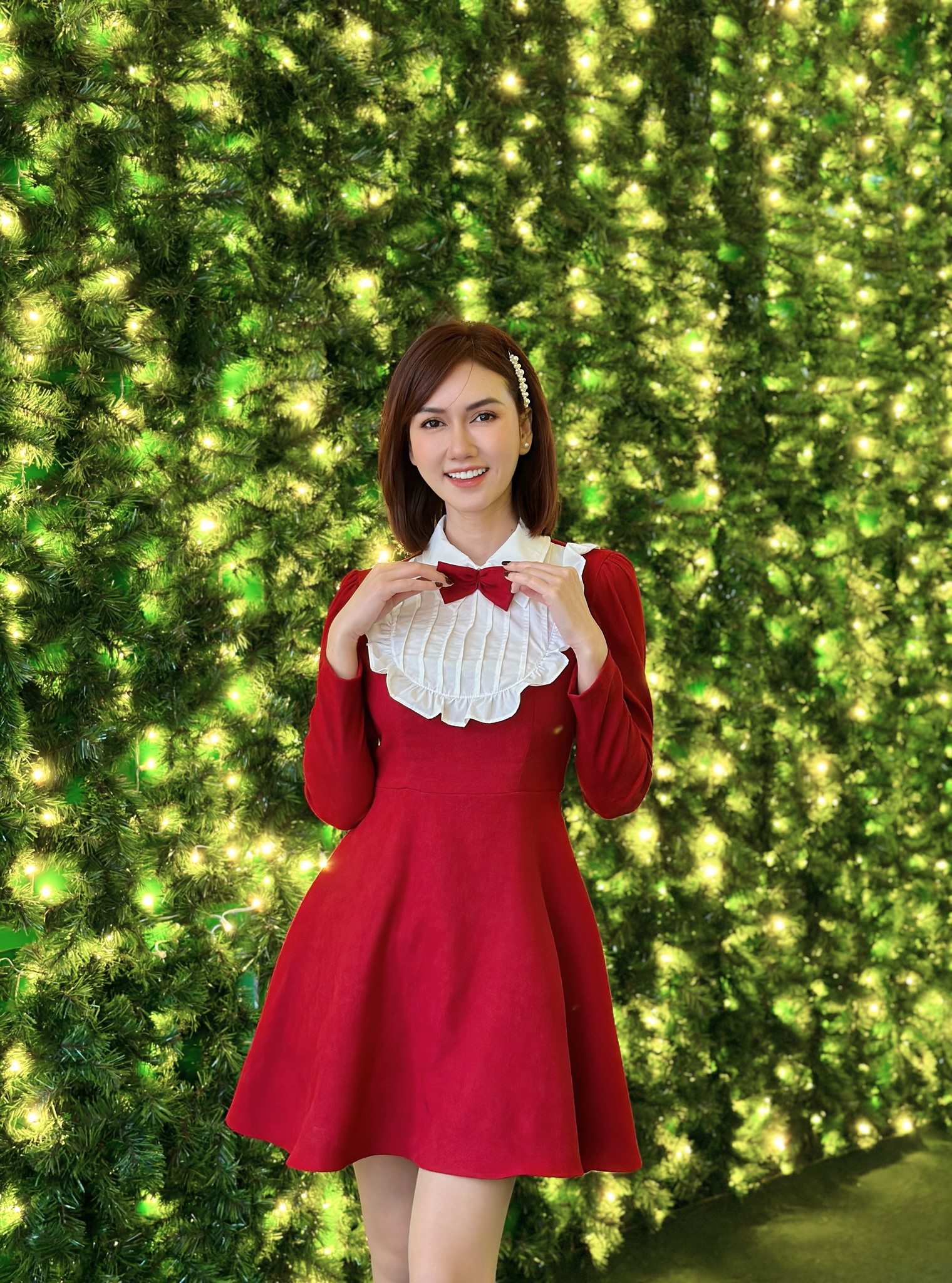 Hương Giang thả thính cực ngọt ngào trên trang cá nhân. Ảnh: Facebook