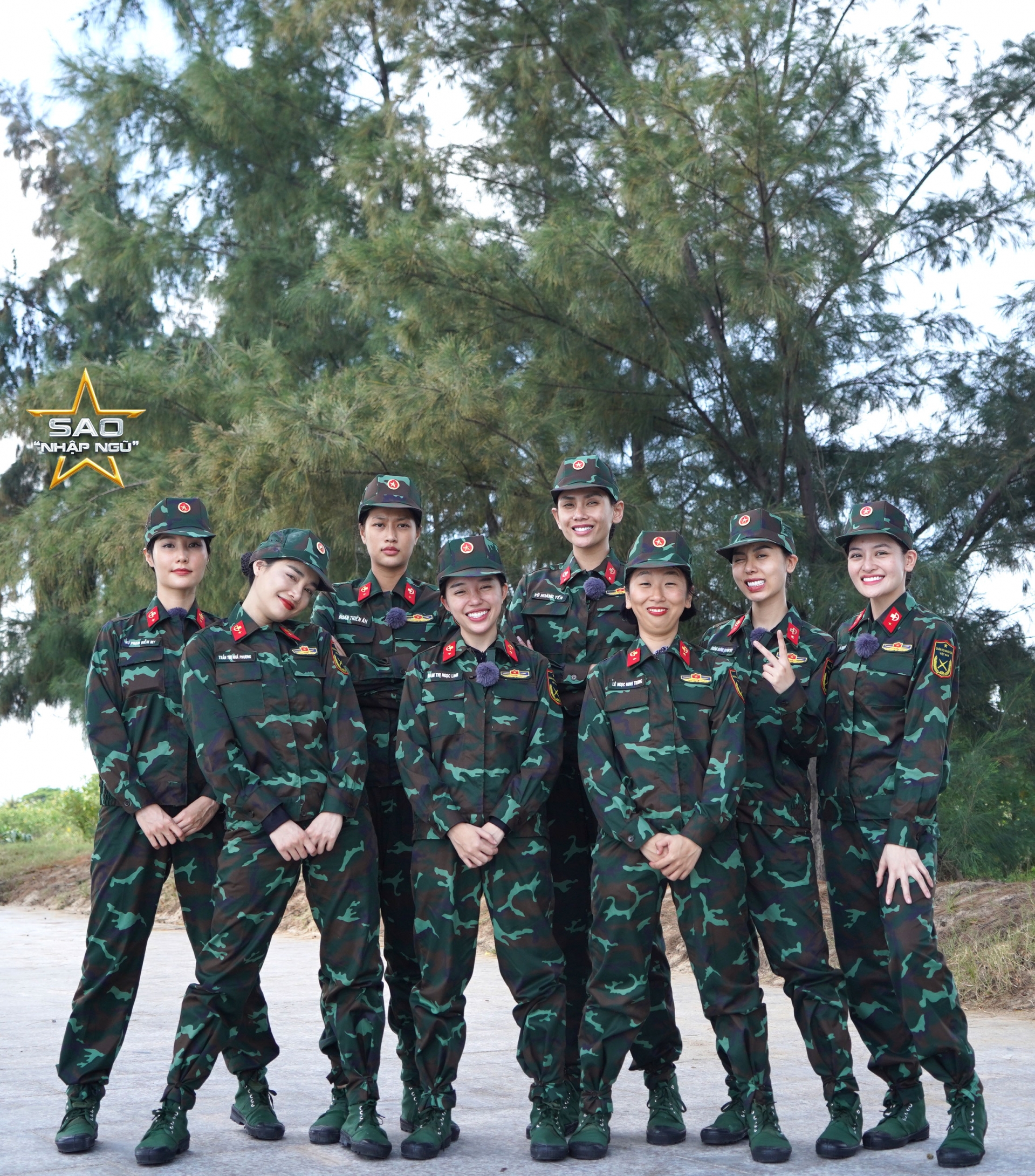 Dàn cast tham gia Sao Nhập Ngũ gây nhiều tranh cãi. Ảnh: Internet