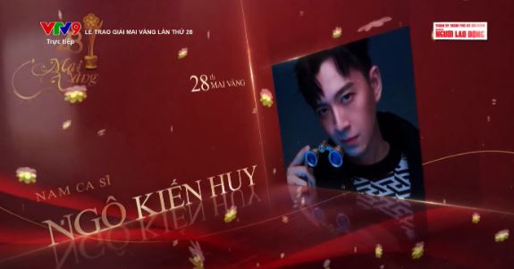 Ngô Kiến Huy nhận tin vui cực lớn tại Mai Vàng 2022, netizen bỉ bôi ‘chê nha’ - Ảnh 1 Ngô Kiến Huy nhận tin vui cực lớn tại Mai Vàng 2022, netizen bỉ bôi ‘chê nha’ - Ảnh 1