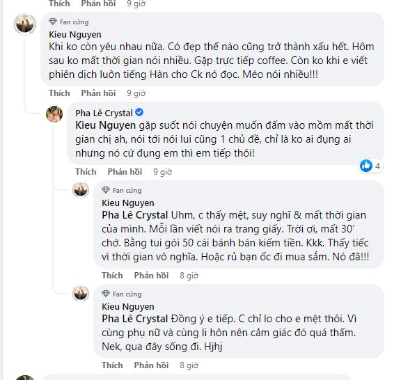 Dân tình để lại nhiều dòng bình luận bức xúc bên dưới bài đăng của Pha Lê. Ảnh: Facebook Dân tình để lại nhiều dòng bình luận bức xúc bên dưới bài đăng của Pha Lê. Ảnh: Facebook