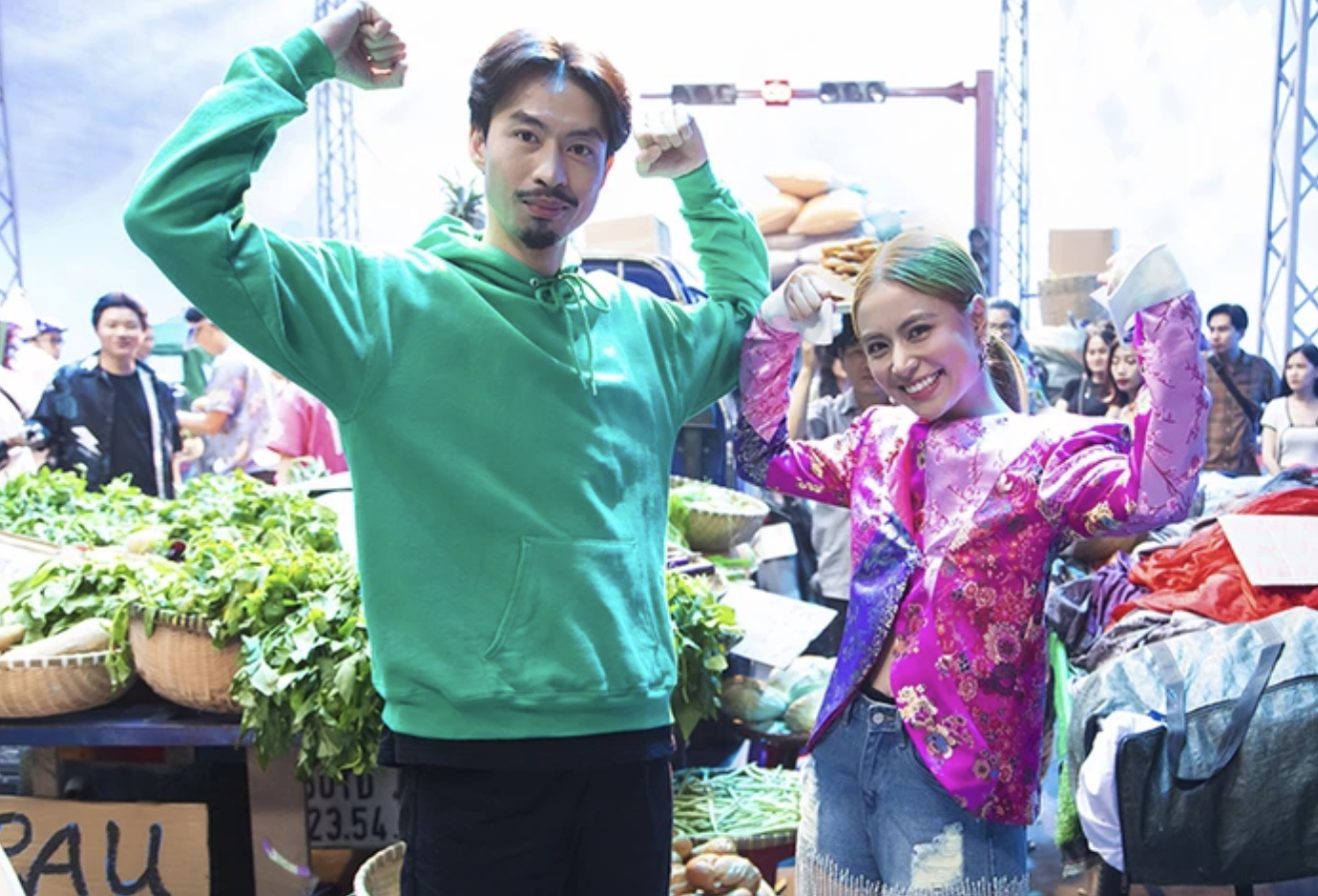 Cả hai thân thiết sau khi cùng tham gia vào dự án âm nhạc Gieo quẻ. Ảnh: Internet