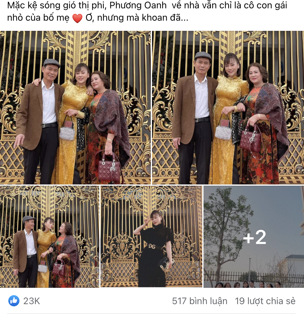 Dù bất ngờ nhận có lỗi nhưng Phương Oanh vẫn nhận về 'gạch đá' khi khoe ảnh hạnh phúc bên gia đình  - Ảnh 2