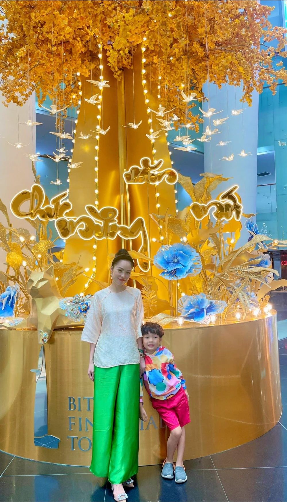 Dương Cẩm Lynh bỏ xuống mọi ồn ào, xuất hiện cực tình bên hai quý tử - Ảnh 3