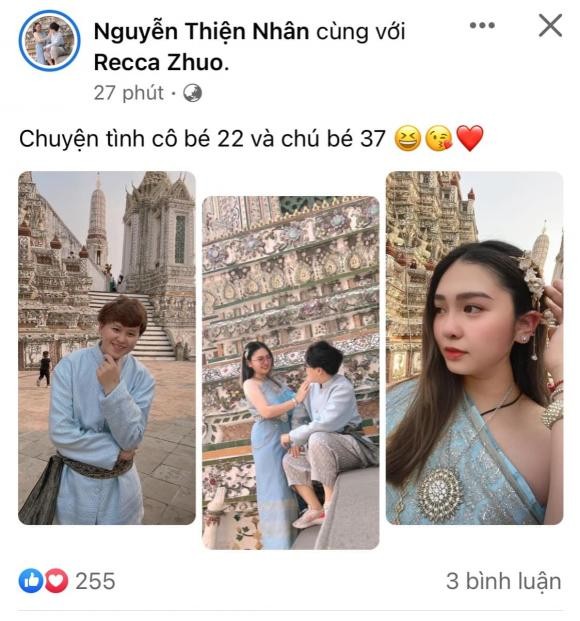 Thiên Nhân lần đầu tiên tiết lộ về tuổi thật của người tình đồng giới Ngân Trác khiến CDM không khỏi xôn xao. Ảnh: Facebook Thiên Nhân lần đầu tiên tiết lộ về tuổi thật của người tình đồng giới Ngân Trác khiến CDM không khỏi xôn xao. Ảnh: Facebook