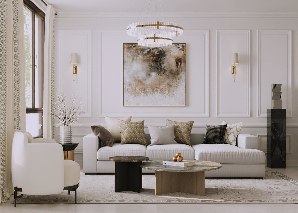 Diệp Lâm Anh khoe không gian nhà mới được mẹ ruột tặng. Ảnh: Internet