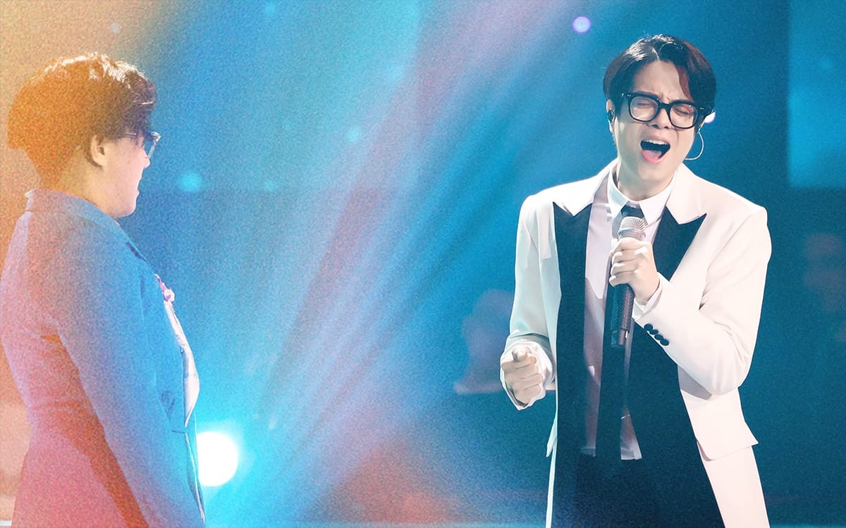 Trung Quân và Bùi Anh Tuấn từng nhiều lần song ca trên sân khấu. Ảnh: Internet