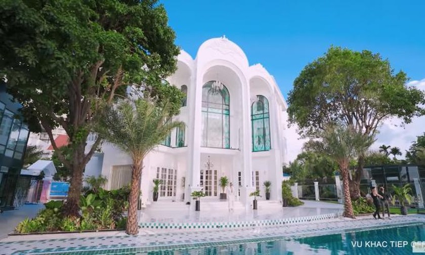 Trước đó căn biệt thự triệu đô của Vũ Khắc Tiệp bất ngờ gặp sự cố ngoài ý muốn. Ảnh chụp màn hình