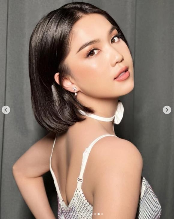 Ngọc Trinh diện váy cut-out táo bạo, gây mê với mái tóc lạ lẫm - Ảnh 5 Ngọc Trinh diện váy cut-out táo bạo, gây mê với mái tóc lạ lẫm - Ảnh 5