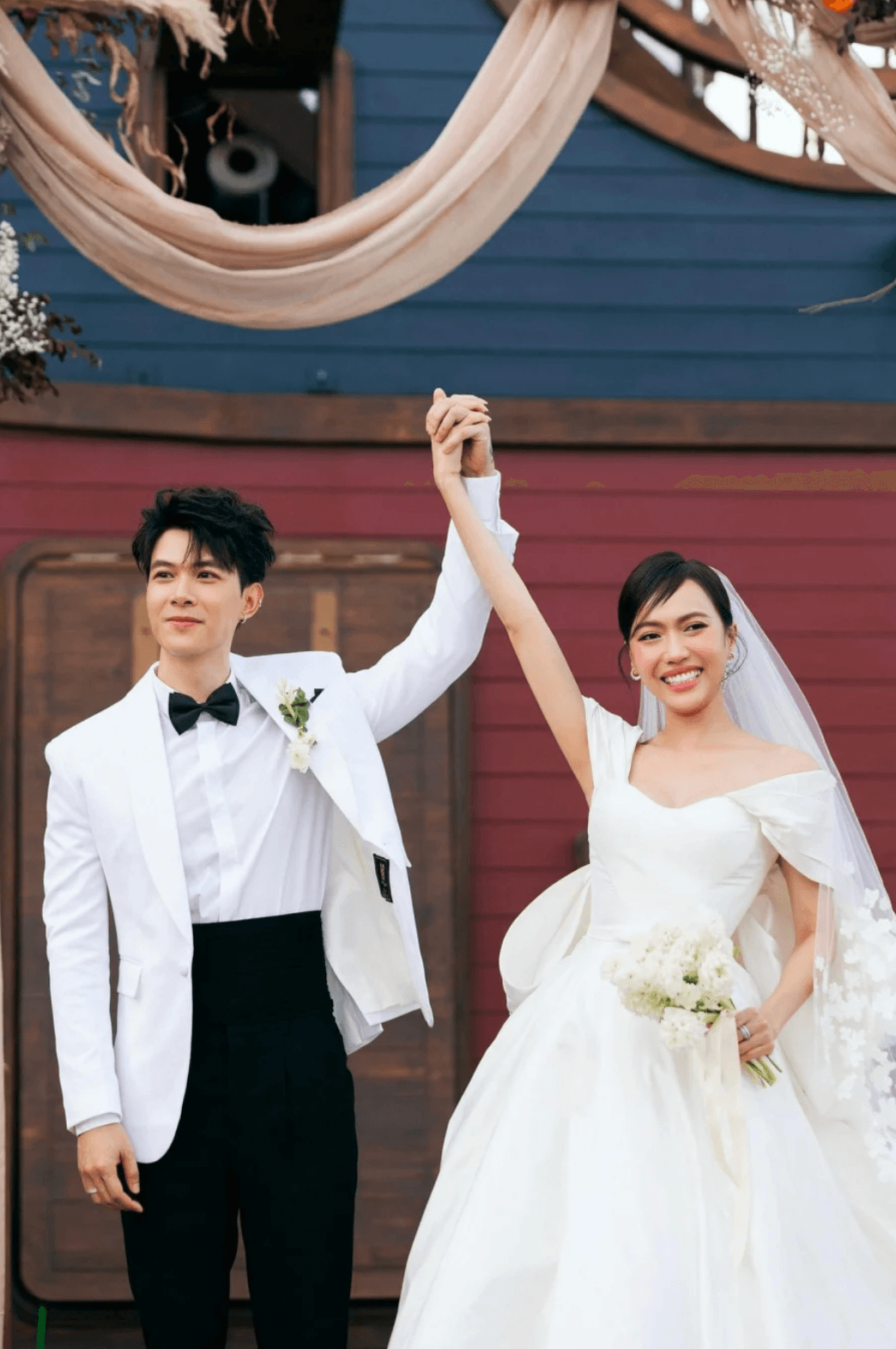 Cuộc hôn nhân của Diệu Nhi và Anh Tú nhận được sự quan tâm rất lớn của dân tình. Ảnh: Internet