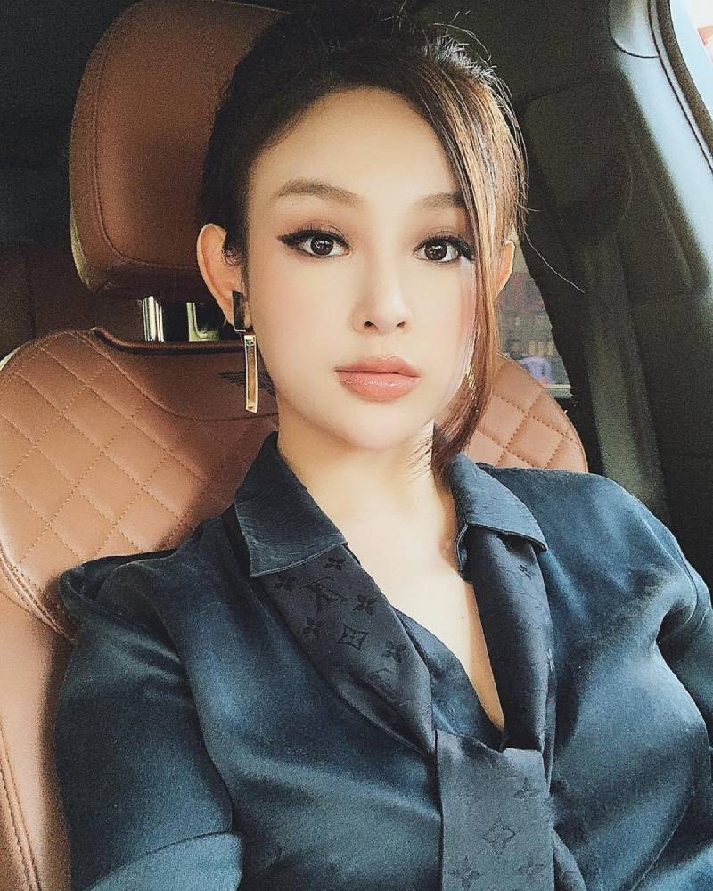 Huyền Baby được cho ngày càng thăng hạng nhan sắc dù đã là mẹ bỉm sữa. Ảnh: Internet